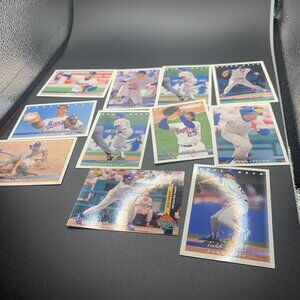 11ct 1993 Upper Deck Texas Rangers Baseball Trading Cards SELLING AS IS